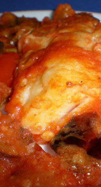 Bacallà amb xamfaina