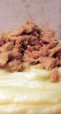 Puré de patates amb tonyina