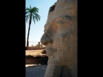 Temple de Luxor. Estàtua de Ramsés II.