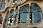 Detall d'una finestra de la casa Batlló.