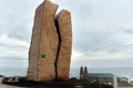 Monument recordatori de la tragèdia del Prestige a Muxía.