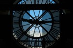 Rellotge del museu d'Orsay per la part interior. Podem veure el Sacré Coeur al fons