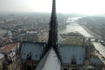 Vista des de dalt de Notre Dame per la part de darrera