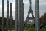 La Tour Eiffel des dels Champs de Mar. El fred comença a apretar, però abans de marxar de París la volem tornar a veure il·luminada.