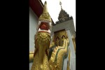 Wat Doi Suthep detall escala, Chiang Mai