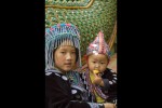 Nens d'una tribu al Wat Doi Suthep, Chiang Mai