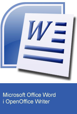 Microsoft Word i OpenOffice Writer