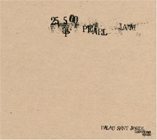 Pearl Jam - Palau Sant Jordi (25 de maig del 2000)