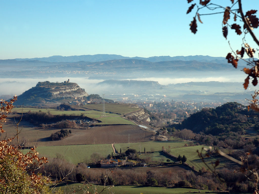Vista de Tona i el castell